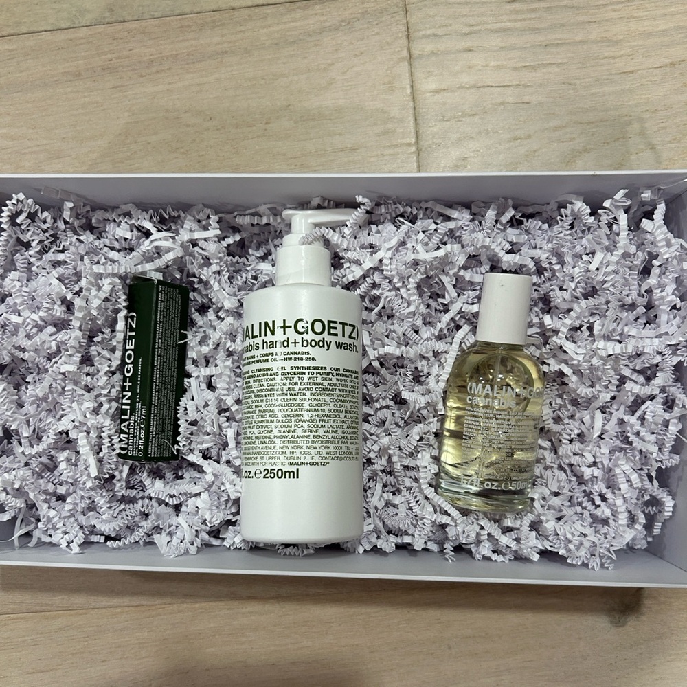 Malin+Goetz Hair and Body Care Trio